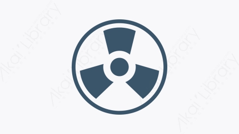 图片素材-056-辐射标志radiation_sign卡通扁平自然生态元素图标