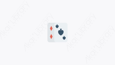 图片素材-059-纸牌游戏Card_game卡通扁平旅行和冒险元素图标