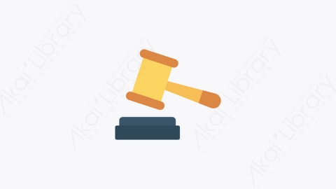 图片素材-0061-拍卖auction卡通扁平金融财务元素图标