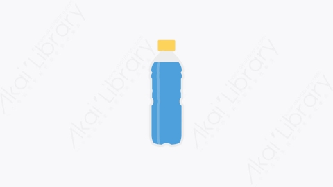 图片素材-0062-水water卡通扁平食物和饮料的元素图标