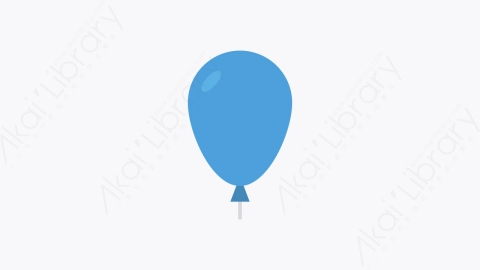 图片素材-0066-气球balloon卡通扁平马戏团元素图标