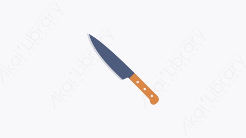 图片素材-068-刀子knife卡通扁平家用设备和电器元素图标