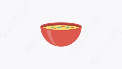 图片素材-0068-汤soup卡通扁平食物和饮料的元素图标