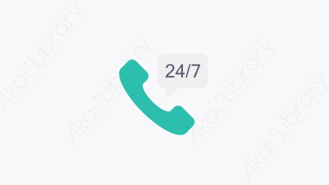 图片素材-069-电话号码phone_call扁平卡通购物和电子商务元素图标