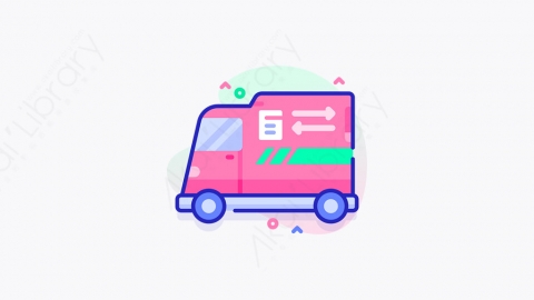 图片素材-042_送货车_delivery_truck
