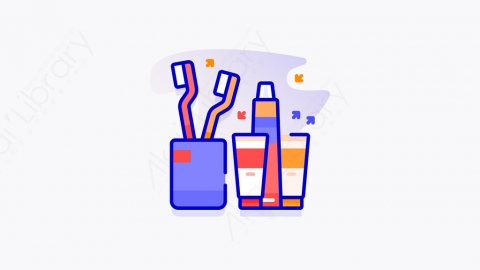 图片素材-041_洗漱用品_toiletries
