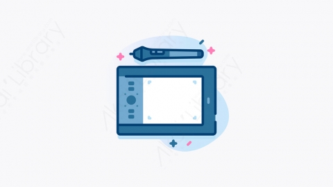 图片素材-047_绘图板_graphic_tablet