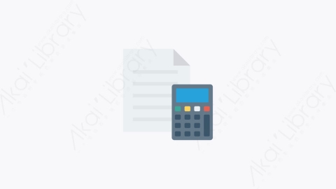 图片素材-0073-计算calculation卡通扁平金融财务元素图标