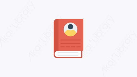 图片素材-0082-联系簿contact_book卡通扁平金融财务元素图标