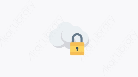 图片素材-090-云计算cloud_computing卡通扁平网络服务器托管元素图标