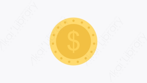 图片素材-0094-美元dollar卡通扁平金融财务元素图标