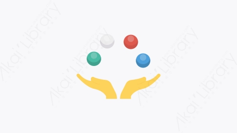 图片素材-0101-杂耍Juggling卡通扁平马戏团元素图标