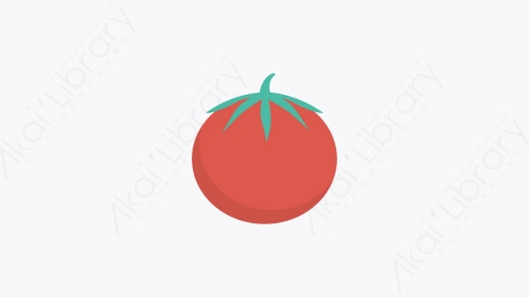 图片素材-0109-番茄tomato卡通扁平食物和饮料的元素图标
