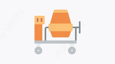 图片素材-053_混凝土搅拌机_concrete_mixer