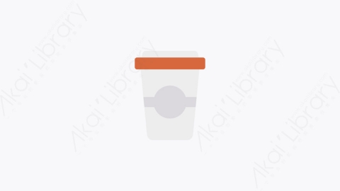 图片素材-0158-咖啡杯coffee_cup卡通扁平食物和饮料的元素图标