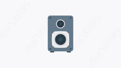 图片素材-0158-扬声器speaker卡通扁平数字营销元素图标