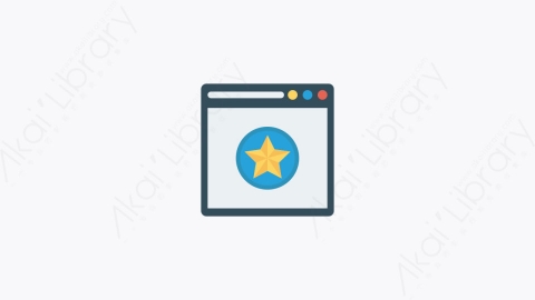 图片素材-0159-浏览器browser卡通扁平数字营销元素图标
