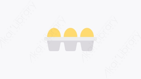 图片素材-0176-鸡蛋eggs卡通扁平食物和饮料的元素图标