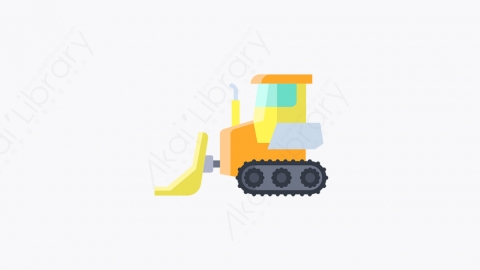 图片素材-001_推土机_bulldozer