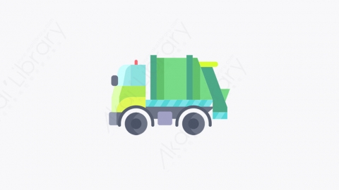 图片素材-010_垃圾车_garbage_truck