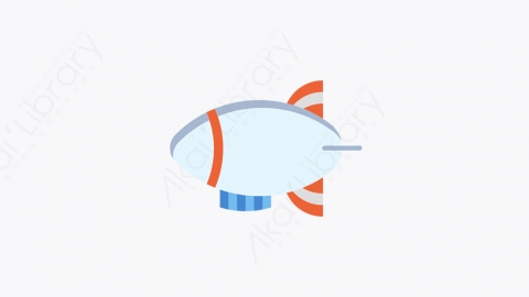 图片素材-001_小型软皮艇_blimp