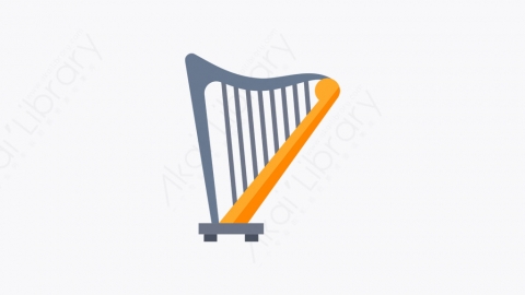 图片素材-016_竖琴_harp