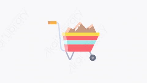 图片素材-038_独轮车_wheelbarrow