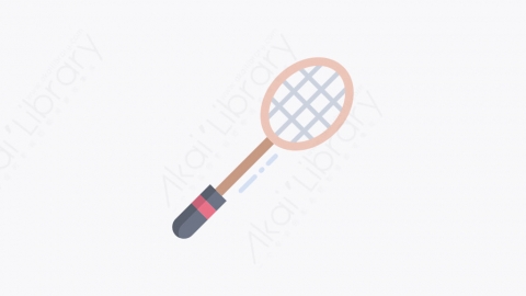 图片素材-004_羽毛球_badminton