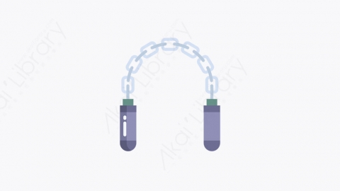 图片素材-033_双节棍_nunchaku