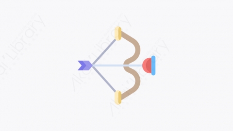图片素材-006_弓箭_bow_and_arrow