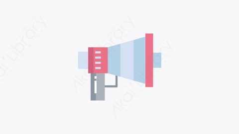 图片素材-045_扩音器_loud_speaker