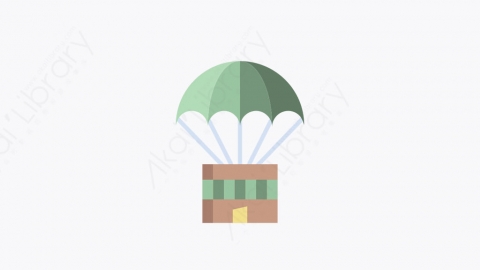 图片素材-035_降落伞_parachute