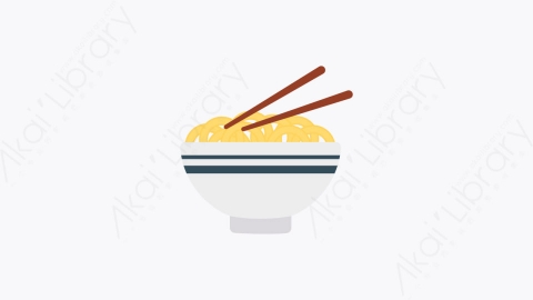 图片素材-0226-面条noodles卡通扁平食物和饮料的元素图标