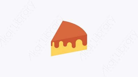 图片素材-0234-蛋糕piece_of_cake卡通扁平食物和饮料的元素图标