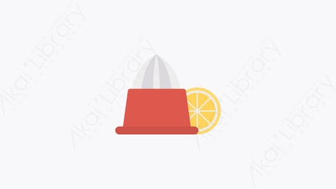 图片素材-0252-榨汁机juicer卡通扁平食物和饮料的元素图标