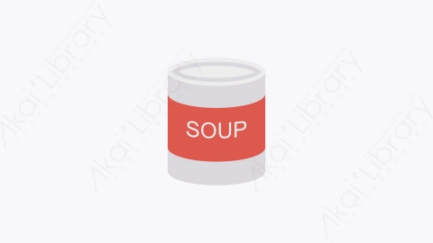 图片素材-0265-汤soup卡通扁平食物和饮料的元素图标