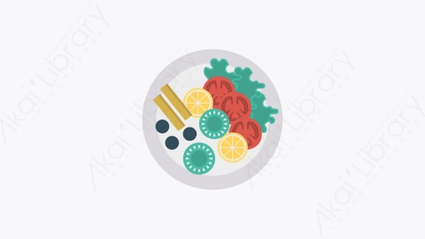 图片素材-0282-蔬菜vegetables卡通扁平食物和饮料的元素图标