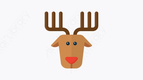 图片素材-003_驯鹿_reindeer