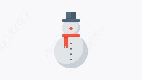 图片素材-017_雪人_snowman