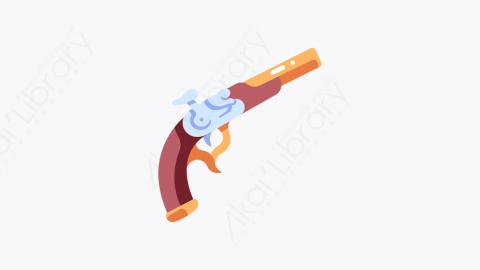 图片素材-013_左轮手枪_gun
