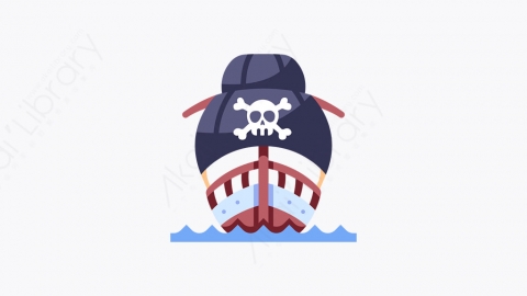 图片素材-017_海盗船_pirate_ship