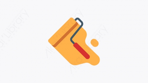 图片素材-030_油漆辊_paint_roller
