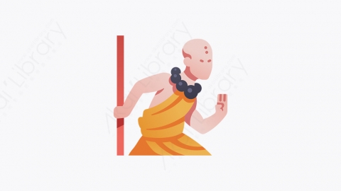 图片素材-001_和尚_monk