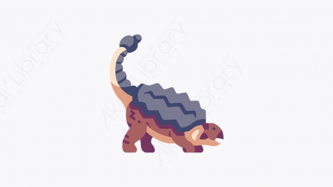 图片素材-002_甲龙_ankylosaurus