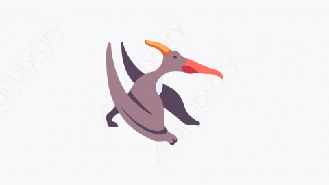 图片素材-012_翼龙_pteranodon