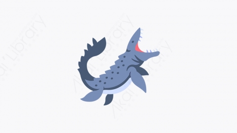图片素材-013_摩梭龙_mosasaurus