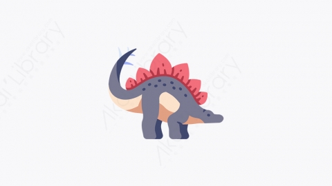图片素材-025_剑龙_stegosaurus