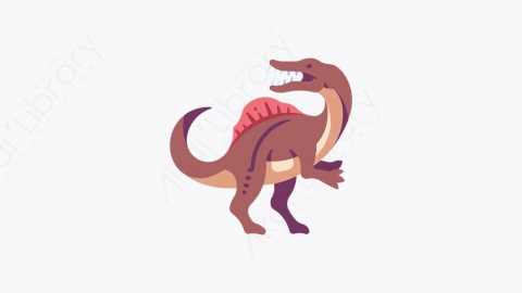 图片素材-026_棘龙_spinosaurus