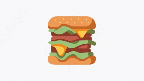 图片素材-005_汉堡_burger