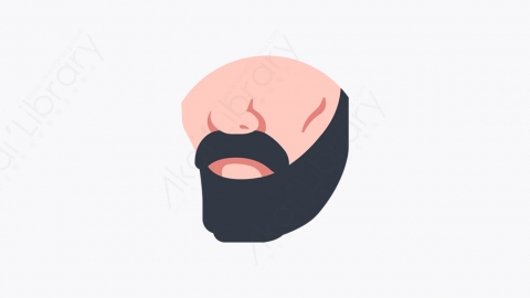 图片素材-053_胡须_mustache_with_beard